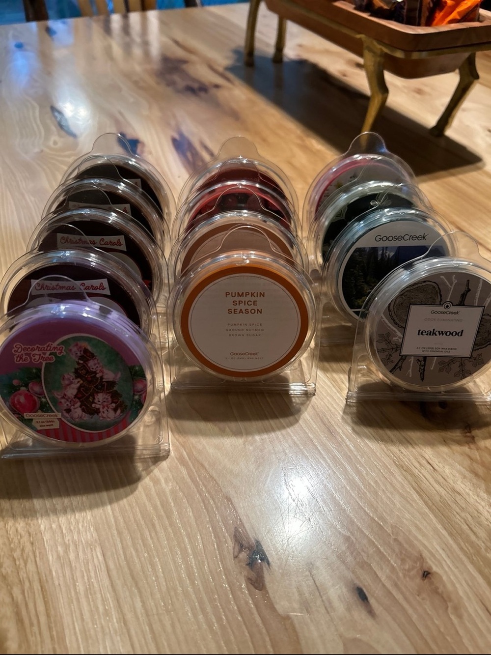 Goose Creek Wax Melts Variety Pack — Pumpkin Spice & Teakwood Included